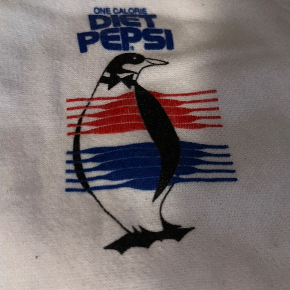 Vintage 90s Diet Pepsi sweatshirt delta fifty-fifty - Picture 3 of 5